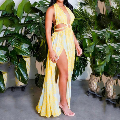 Robe Décolleté Audacieux