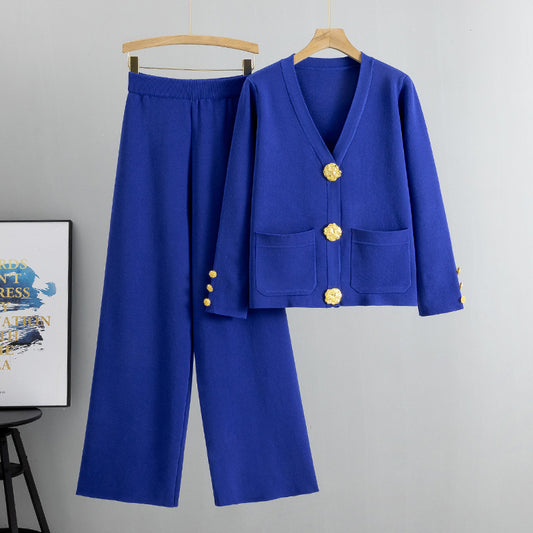 Ensemble Élégant Femme – Veste & Pantalon Chic