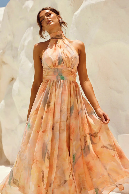 Robe Maxi Bohème Dos-Nu – Légèreté & Allure Chic