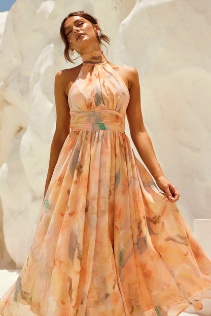 Robe Maxi Bohème Dos-Nu – Légèreté & Allure Chic