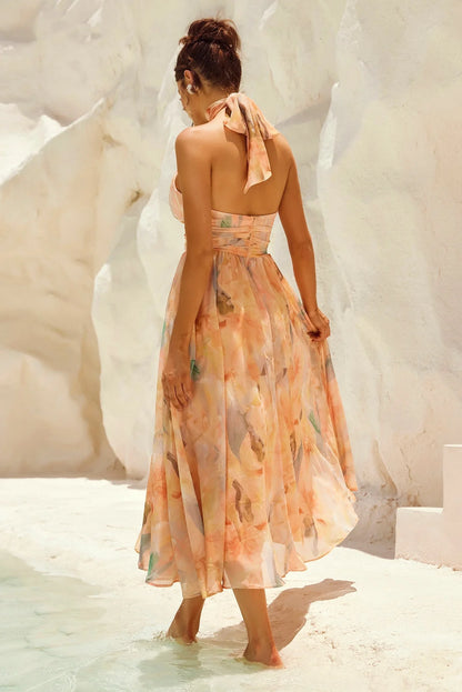 Robe Maxi Bohème Dos-Nu – Légèreté & Allure Chic