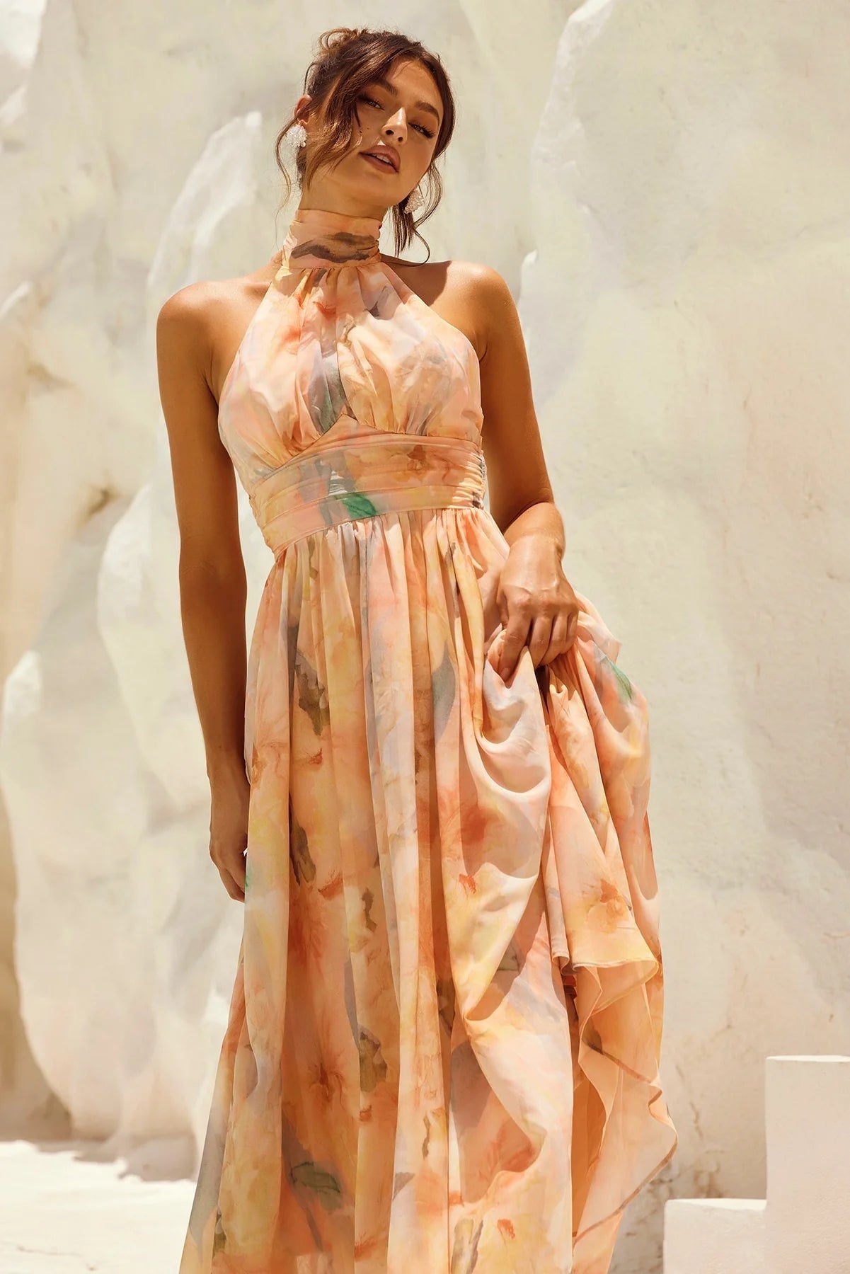 Robe Maxi Bohème Dos-Nu – Légèreté & Allure Chic