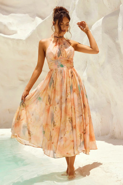 Robe Maxi Bohème Dos-Nu – Légèreté & Allure Chic
