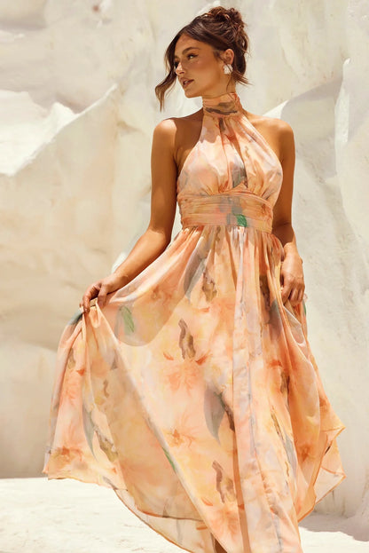 Robe Maxi Bohème Dos-Nu – Légèreté & Allure Chic